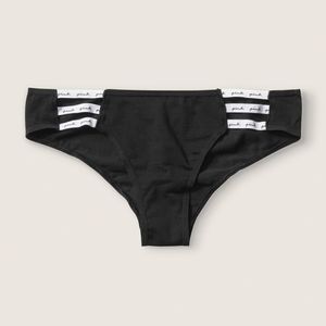 VS PINK Strappy Logo Cheekster. Size XXL